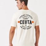 Camiseta Ceuta Todos somos caballas – Unisex – Espalda