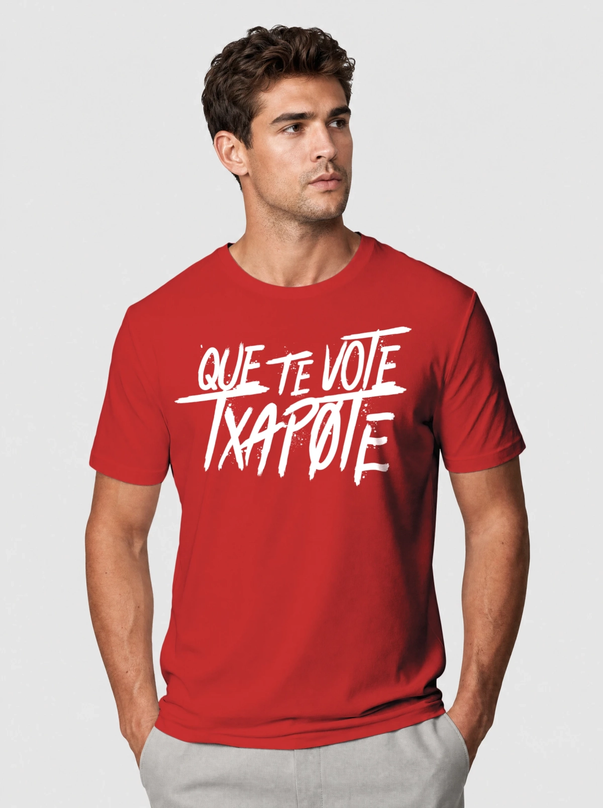 Camiseta Que te vote Txapote – Unisex