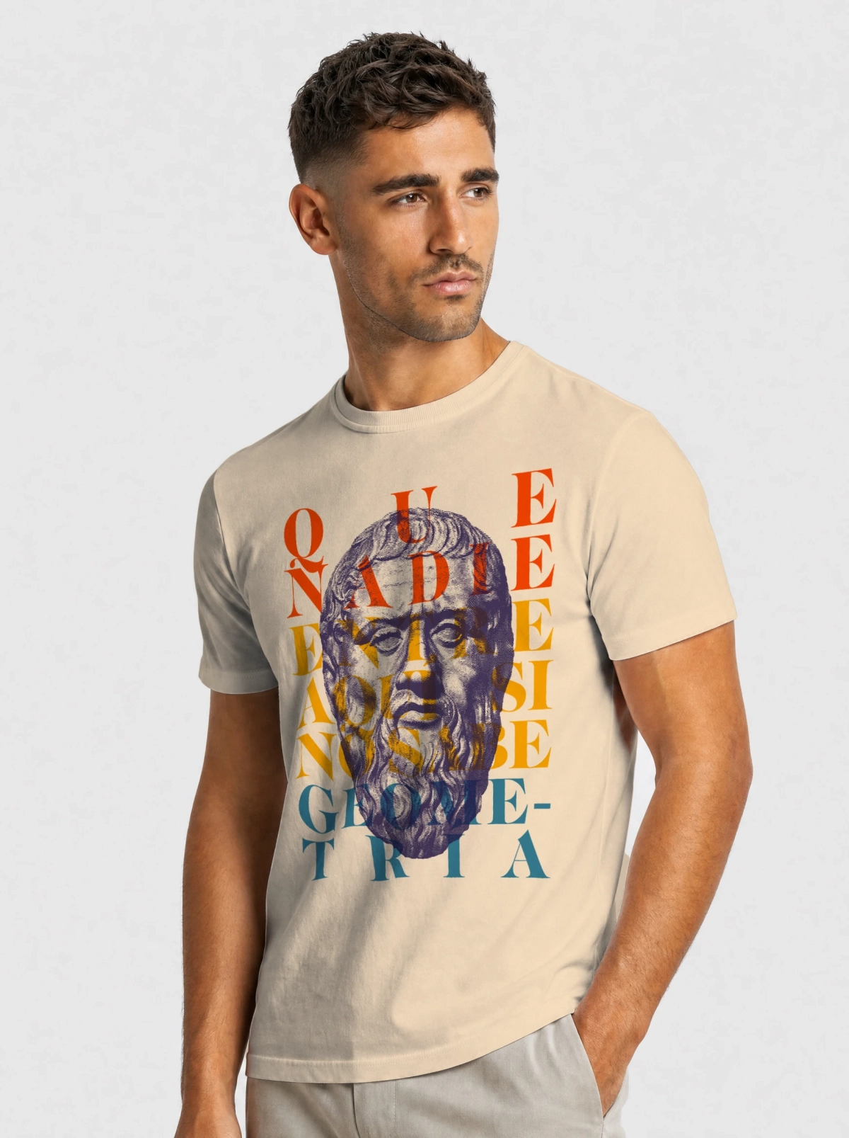 Camiseta Academia de Platón – Unisex