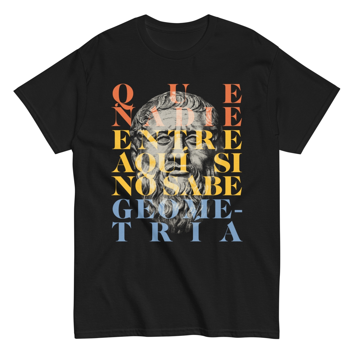 Camiseta Academia de Platón – Unisex