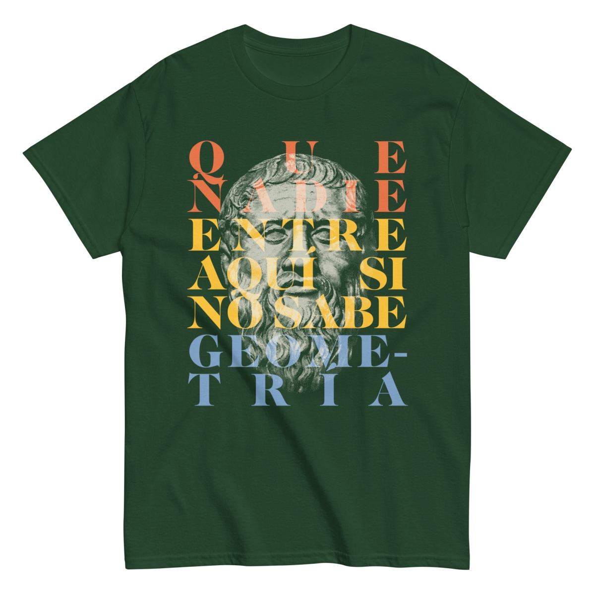 Camiseta Academia de Platón – Unisex