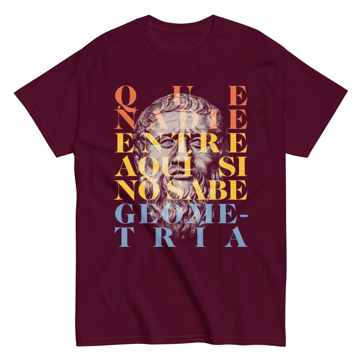 Camiseta Academia de Platón – Unisex