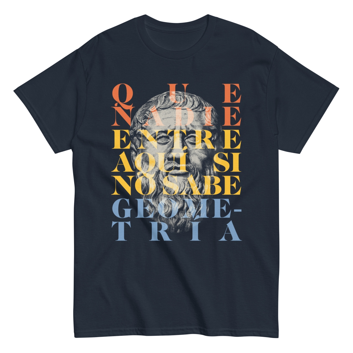 Camiseta Academia de Platón – Unisex