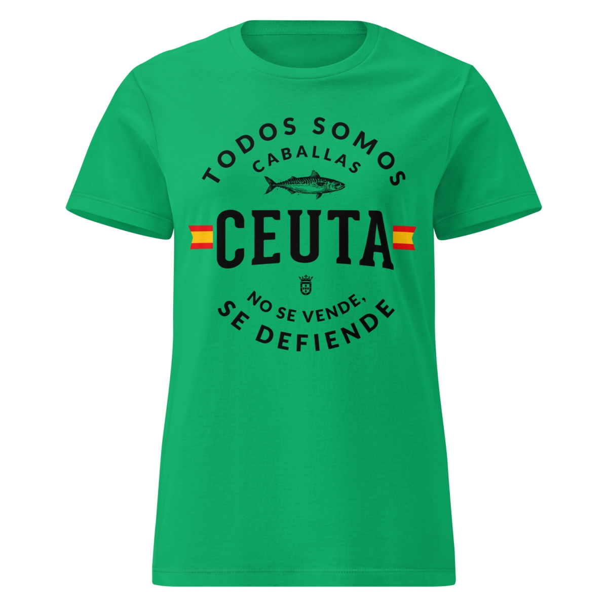 Camiseta Ceuta Todos somos caballas – Mujer