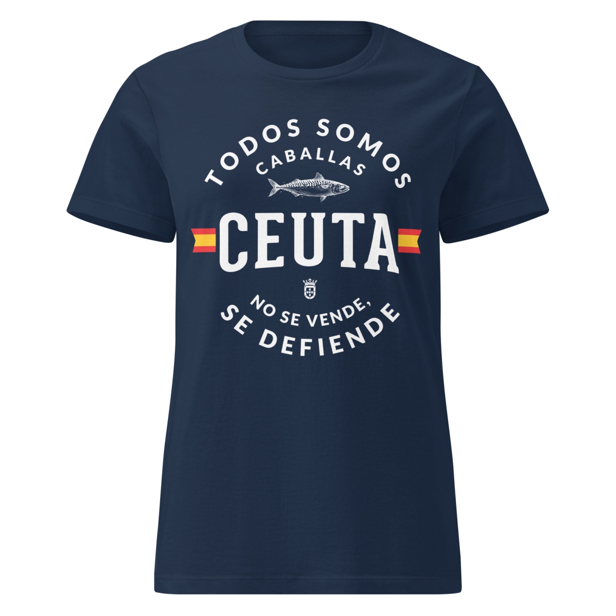 Camiseta Ceuta Todos somos caballas – Mujer
