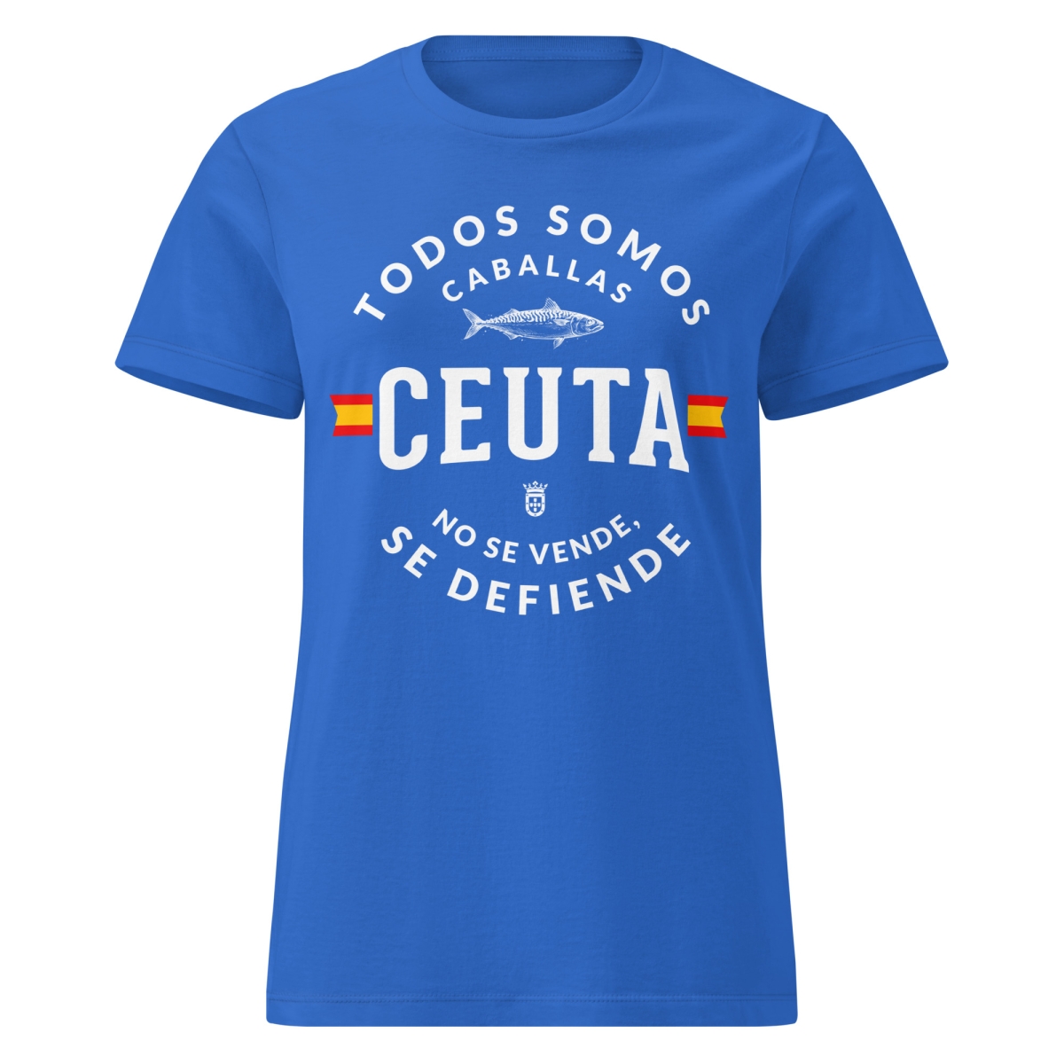 Camiseta Ceuta Todos somos caballas – Mujer
