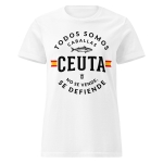 Camiseta Ceuta Todos somos caballas – Mujer