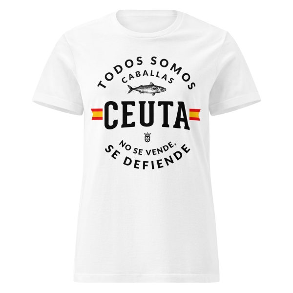 Camiseta Ceuta Todos somos caballas – Mujer