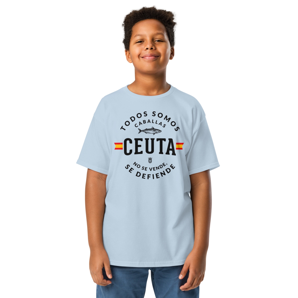 Camiseta Ceuta Todos somos caballas – Niños