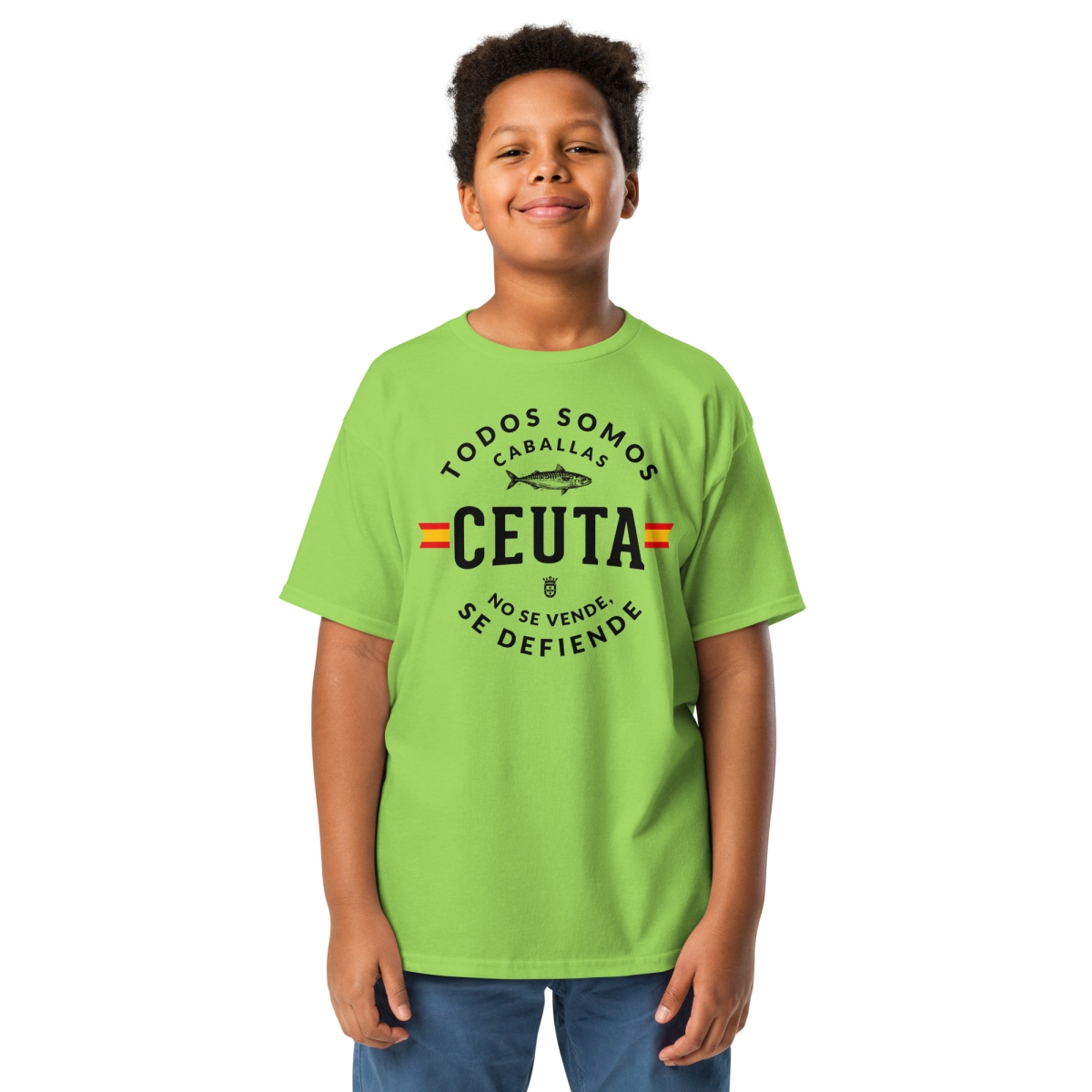 Camiseta Ceuta Todos somos caballas – Niños
