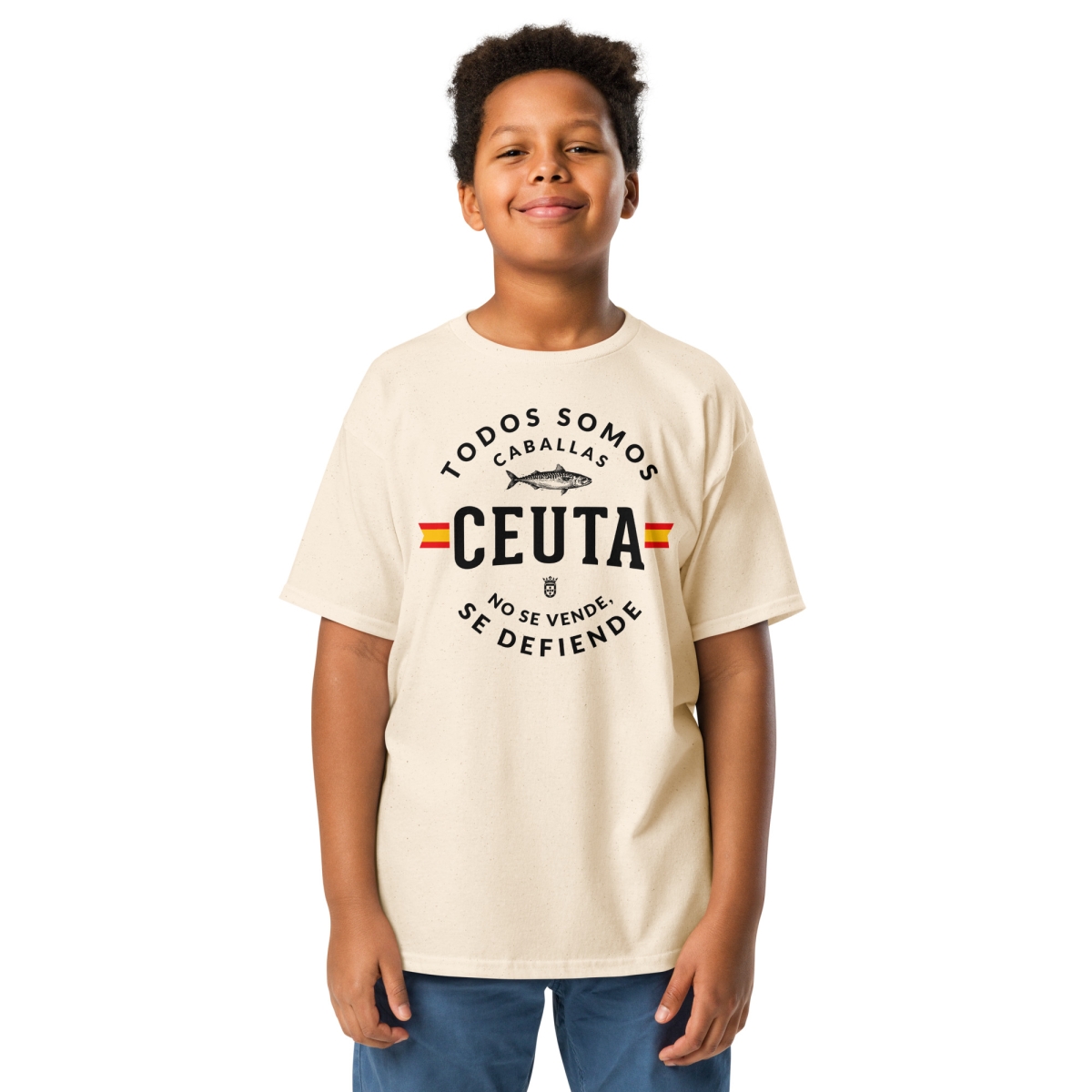 Camiseta Ceuta Todos somos caballas – Niños
