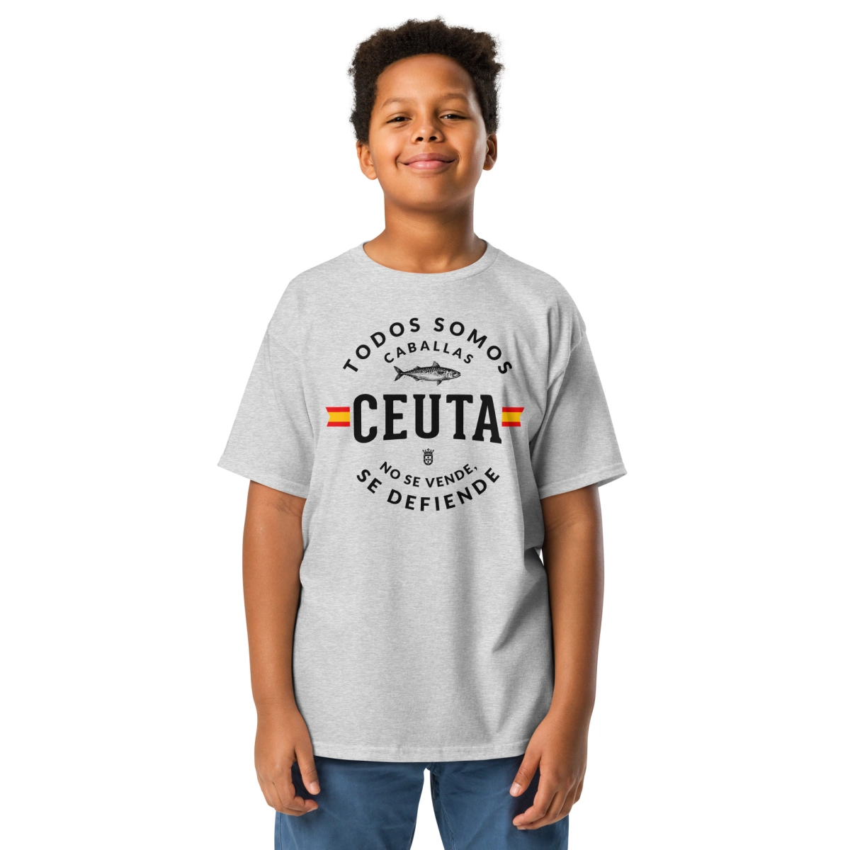 Camiseta Ceuta Todos somos caballas – Niños